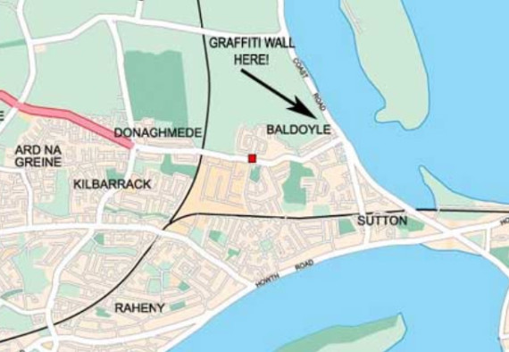 map of the baldoyle area